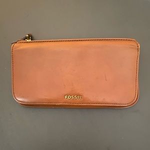 Fossil leather wallet